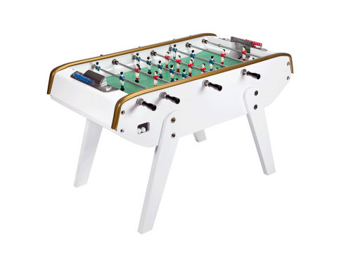 Baby-Foot Bonzini B90 Laqué blanc