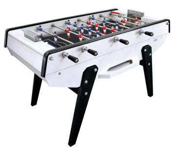 Baby Foot BMV 40 Laque Blanche Pieds noirs