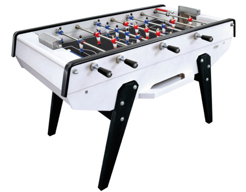 Baby Foot BMV 40 Laque Blanche Pieds noirs