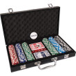 MALETTE CUIR 300 JETONS