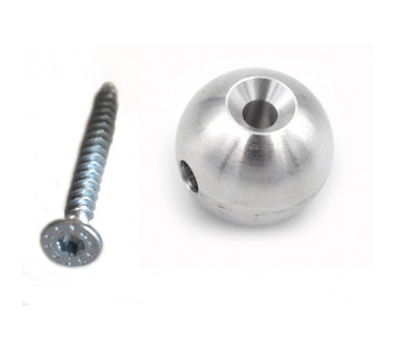BOULE ALU + VIS POUR BOULIER