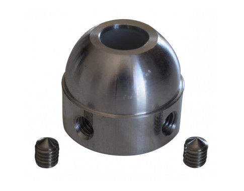 LOT DE 8 EMBOUTS DE BARRES ALU COMPLETS