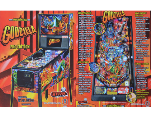 FLIPPER GODZILLA PRO STERN