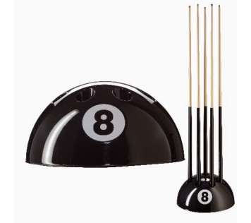 Porte-queues noir 8Ball Hi Tech