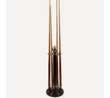 Porte-queues x6 Noir-Acier 69cm
