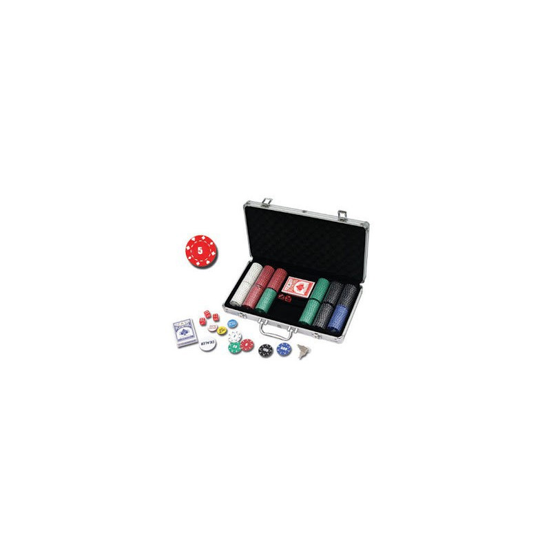 Mallette Poker 300 carré d'as 11.5 gr