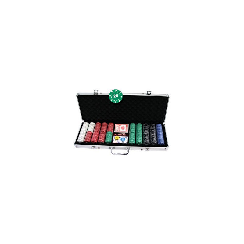 Mallette Poker 500 carré d'as 11.5 gr