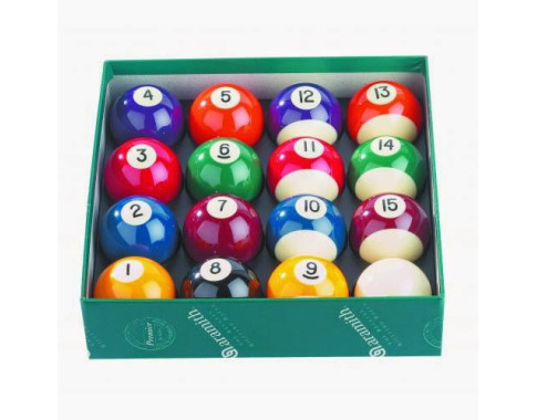 Billes de Billard Jeu Américain aramith 50,8mm