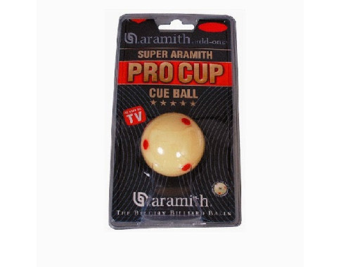 Bille blanche Pro-Cup Aramith 57mm