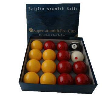 Billes de Billard Jeu anglais Super aramith Pro-Cup 50,8mm