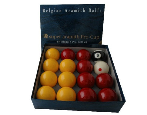 Billes de Billard Jeu anglais Super aramith Pro-Cup 50,8mm