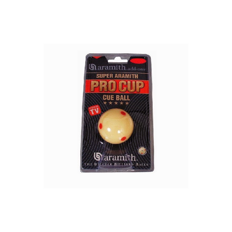 Bille blanche Pro-Cup 47,6mm