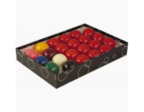 Billes de Billard Jeu Snooker polyester 52,4mm