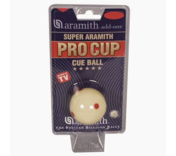 Bille blanche Pro-Cup Super Aramith 52,4mm
