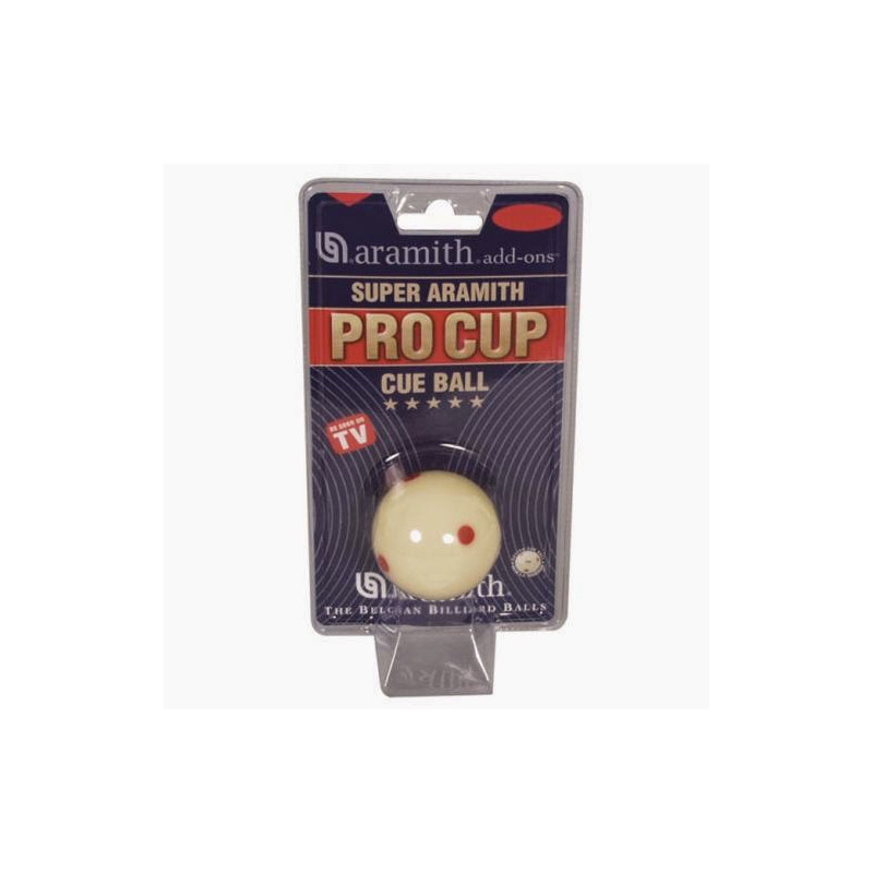 Bille blanche Pro-Cup Super Aramith 52,4mm
