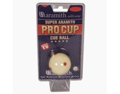 Bille blanche Pro-Cup Super Aramith 52,4mm