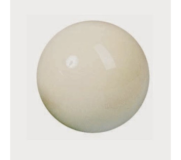 Bille blanche 61.5mm