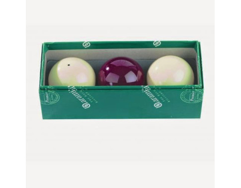 Billes de Billard Jeu Francais aramith 61,5mm