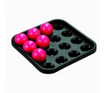 Plateau 16 billes de Billard