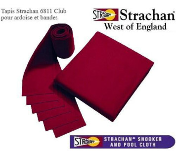 Tapis 6811 Strachan Pré Découpé bordeaux