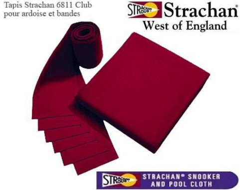 Tapis 6811 Strachan Pré Découpé bordeaux