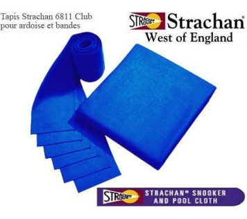 Tapis 6811 Strachan Pré Découpé bleu