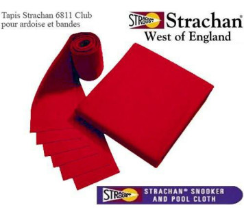 Tapis 6811 Strachan Pré Découpé rouge