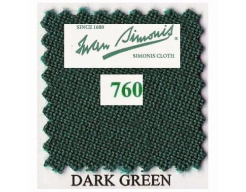 Kit tapis Simonis 760 7ft US Dark Green