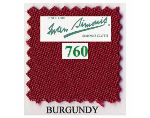 Kit tapis Simonis 760 7ft US Burgundy