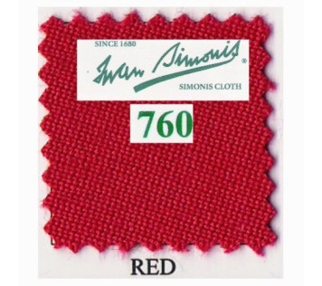Kit tapis Simonis 760 7ft US Red