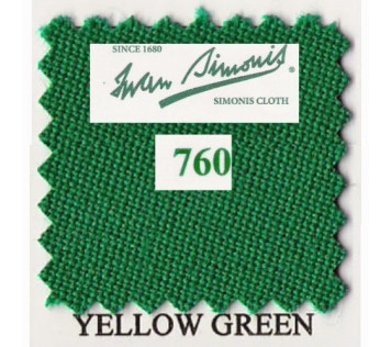 Kit tapis Simonis 760 7ft US Yellow Green