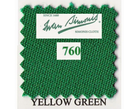 Kit tapis Simonis 760 7ft US Yellow Green