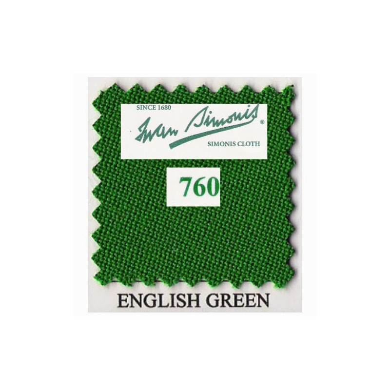 Kit tapis Simonis 760 7ft US English Green