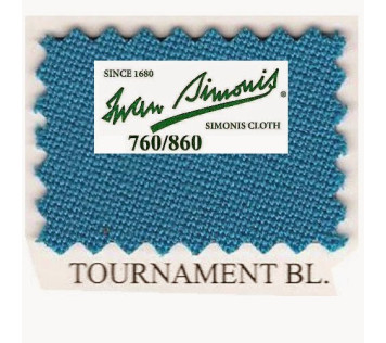 Kit tapis Simonis 760 7ft US Tournament Blue