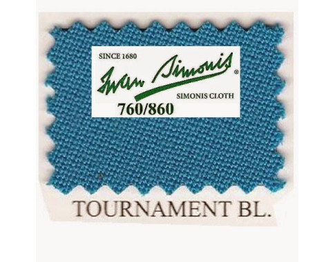 Kit tapis Simonis 760 7ft US Tournament Blue