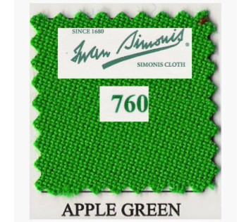 Kit tapis Simonis 760 7ft US Apple Green