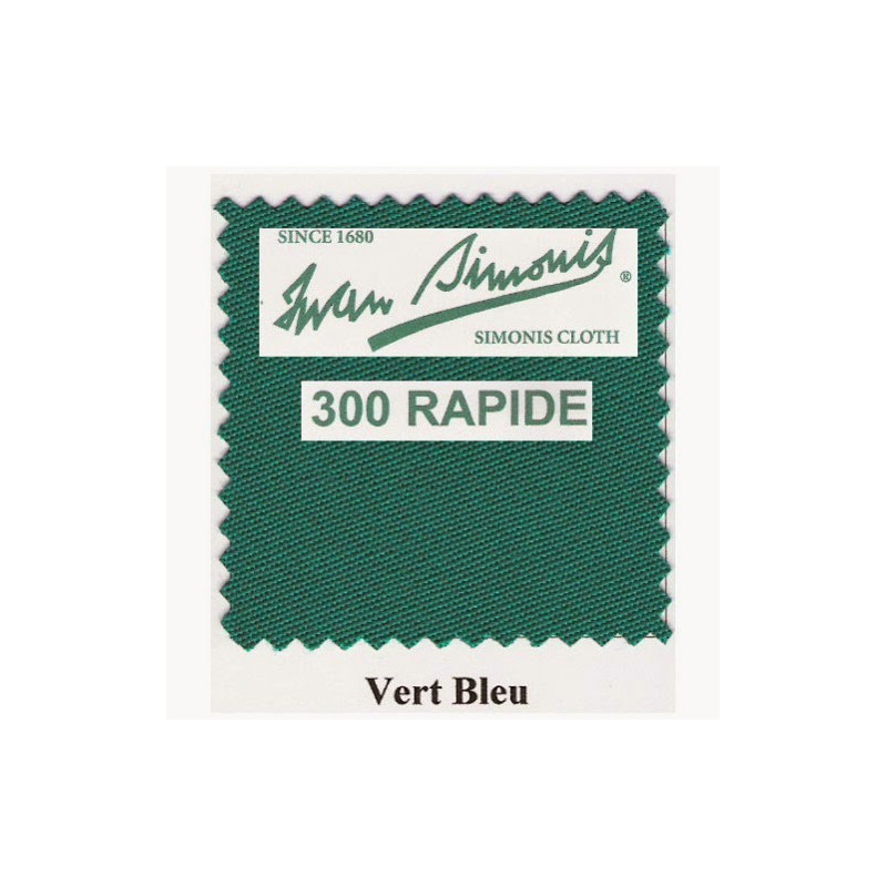Kit tapis Simonis 300 B220 Vert Bleu