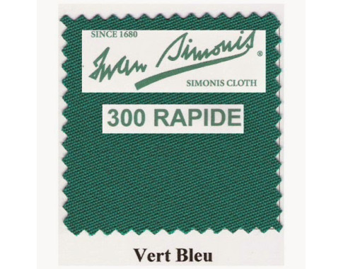 Kit tapis Simonis 300 B220 Vert Bleu