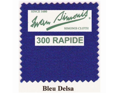 Kit tapis Simonis 300 B220 Bleu Delsa