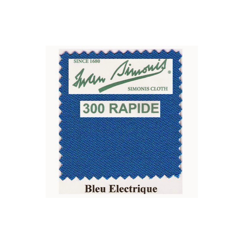 Kit tapis Simonis 300 B220 Bleu Electrique