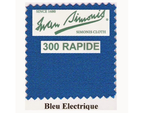 Kit tapis Simonis 300 B220 Bleu Electrique