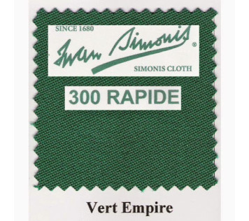 Kit tapis Simonis 300 B220 Vert Empire