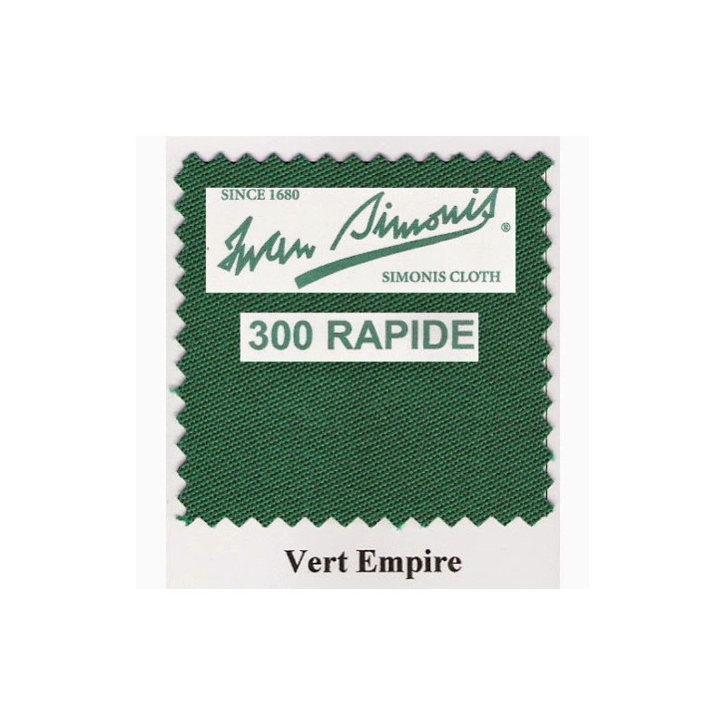 Kit tapis Simonis 300 B220 Vert Empire