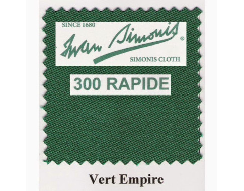 Kit tapis Simonis 300 B220 Vert Empire