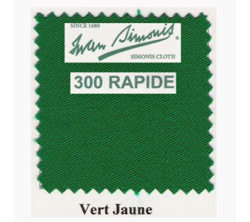 Kit tapis Simonis 300 B220 Vert Jaune
