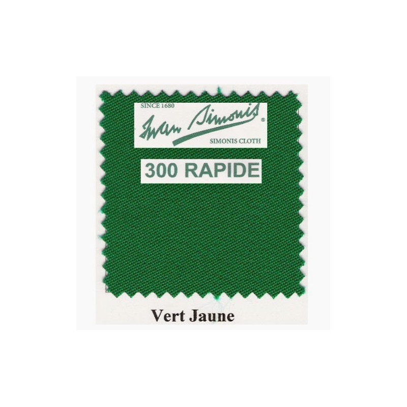 Kit tapis Simonis 300 B220 Vert Jaune