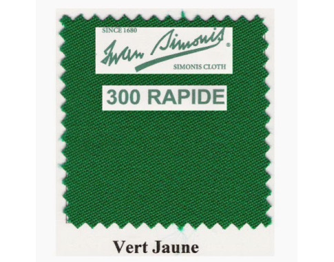Kit tapis Simonis 300 B220 Vert Jaune