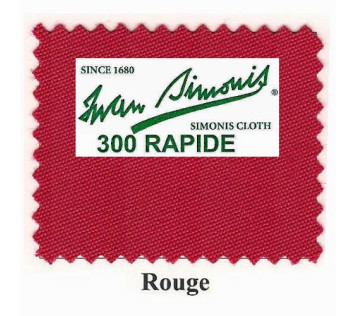 Kit tapis Simonis 300 B220 Rouge
