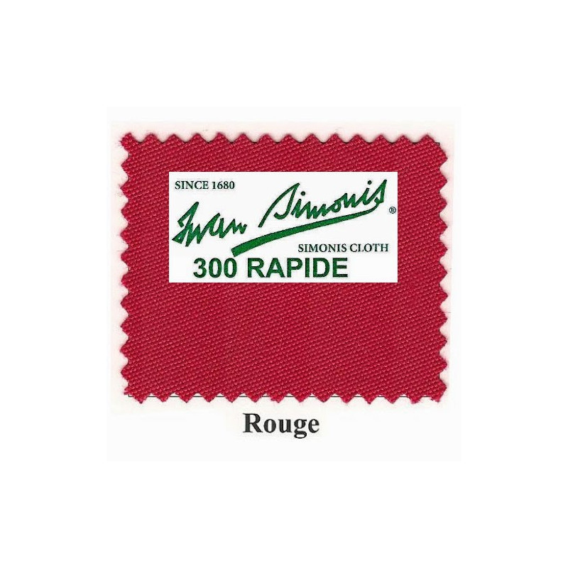 Kit tapis Simonis 300 B220 Rouge
