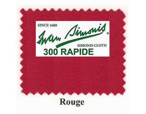 Kit tapis Simonis 300 B220 Rouge